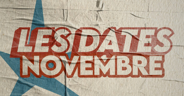 || LES DATES DE NOVEMBRE 23 ||