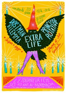 Ven. 20.06 | Extra Life + Dustman Dilemma + Surprises – Les 10 ans de L&rsquo;Etourneur