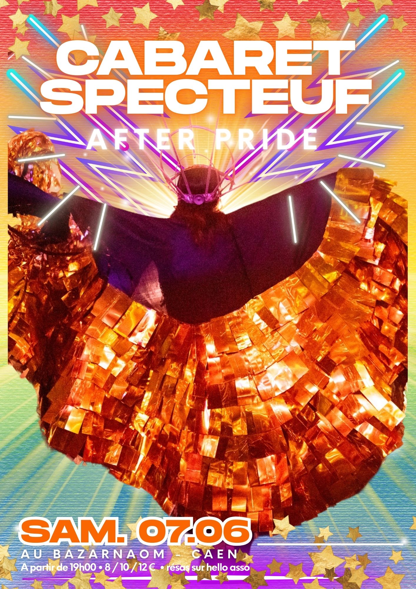 You are currently viewing Sam. 07.06 | Cabaret Specteuf, l&rsquo;After Pride