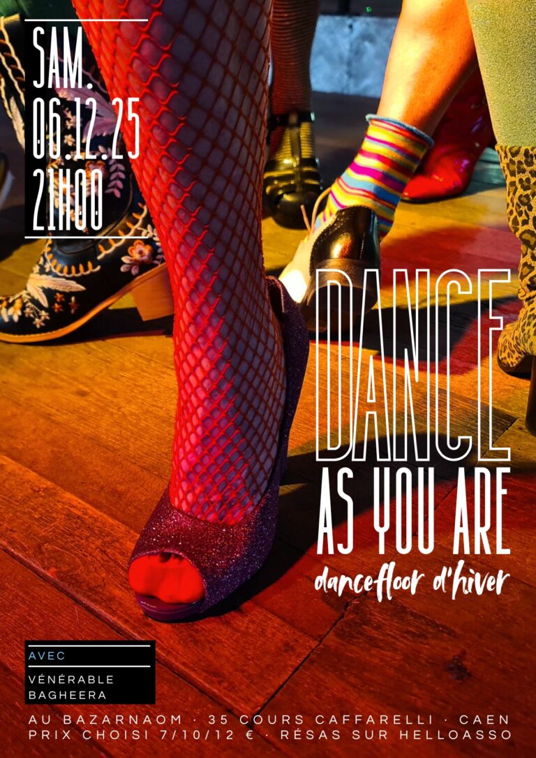 Sam. 06.12 | Dance as you are · Le Dancefloor d&rsquo;Hiver | COMPLET