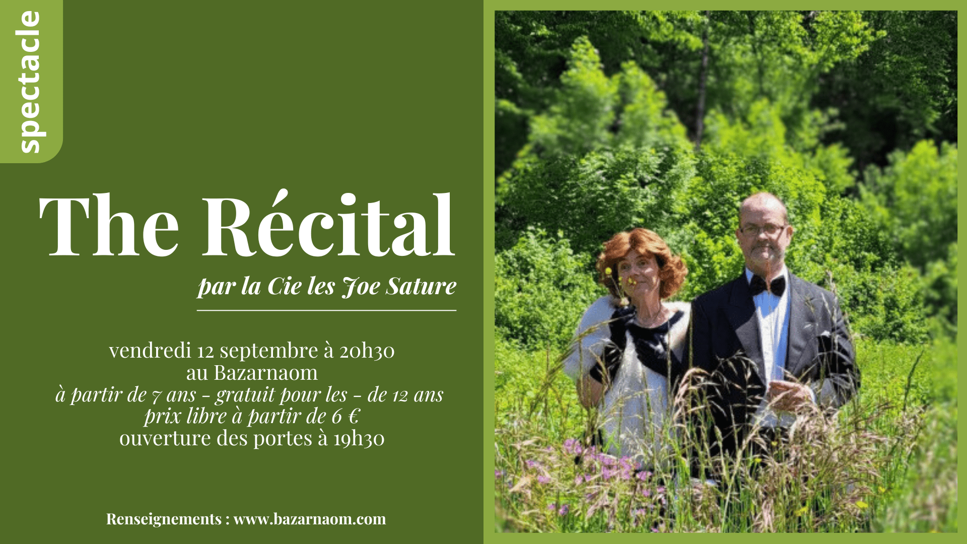 You are currently viewing Ven. 12.09 | The Récital