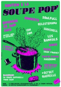 Dim. 28.06 | Journée de soutien à la Soupe Pop&rsquo;